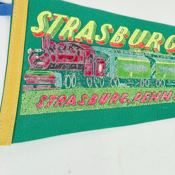 Vintage PA Travel Pennants Lot Indian Echo Caverns Crystal Cave Ship Hotel 1972 - Picture 8 of 13